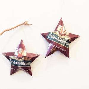 Feldschlösschen  Hefeweizen Dunkel Dark or Black Lager Beer Aluminum Can Stars, German Beer-Home Decor Braukunst, Schwarzbier