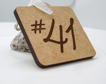 dmb 41 keychain (Laser Engraved Key Chain)