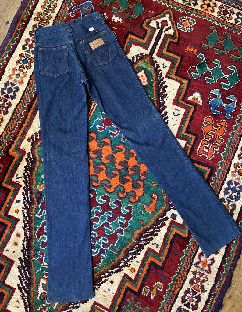 Vintage 1970s Wrangler Bluebell Jeans W26 image 8