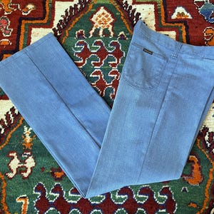 Vintage Wrangler Bluebell Bootcut-jeans uit de jaren 70 W31/L30 afbeelding 1
