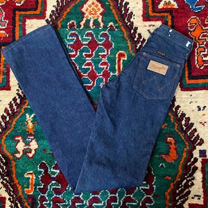 Vintage 1970s Wrangler Bluebell Jeans W25 image 1