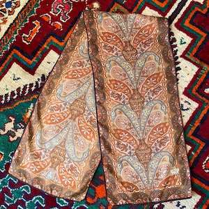 Vintage 1970s Silk Liberty of London Scarf
