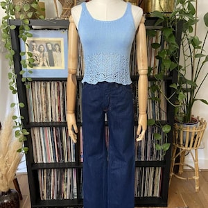 Vintage 1970s Wrangler Bluebell Jeans W26 image 2