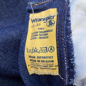 Vintage 1970s Wrangler Bluebell Jeans W26 image 7