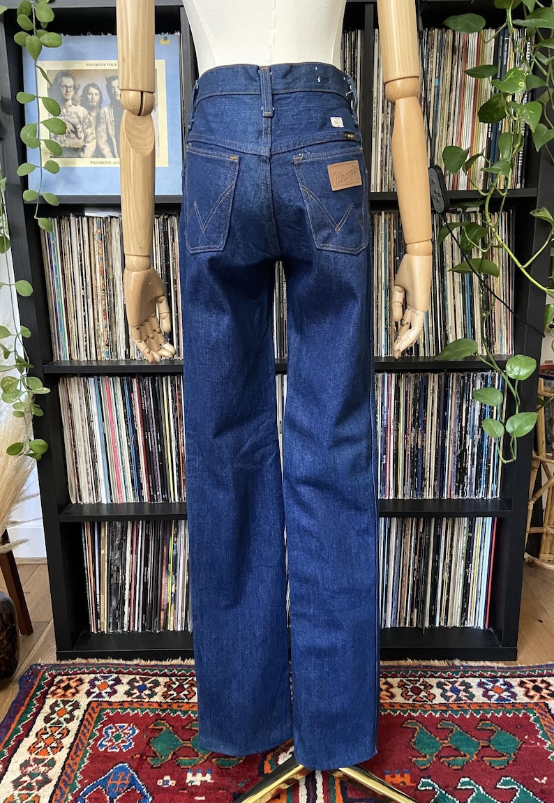 Vintage 1970s Wrangler Bluebell Jeans W26 image 4