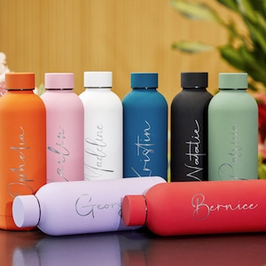 Custom Water Bottle,Personalized  Drink Bottle,Engraved Water Bottle,Insulated Bottle,Bridesmaids Gifts,Bachelorette Party Gifts For Her