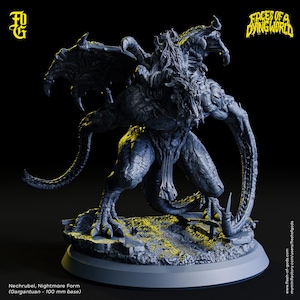Faces of a Dying World - Nechrubel, The Apocalypse 100mm base