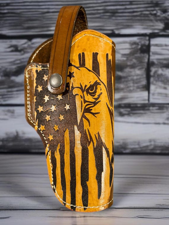 Authentic hand made leather 1911 holster.