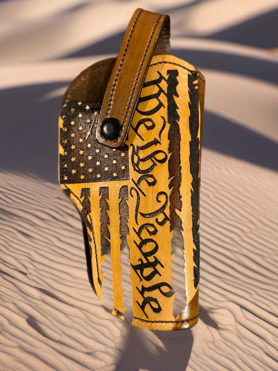 Authentic hand made leather 1911 holster.