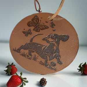 Auto Freshener  Car air freshener Highly scented &quot;Leather Strawberry Scent&quot;