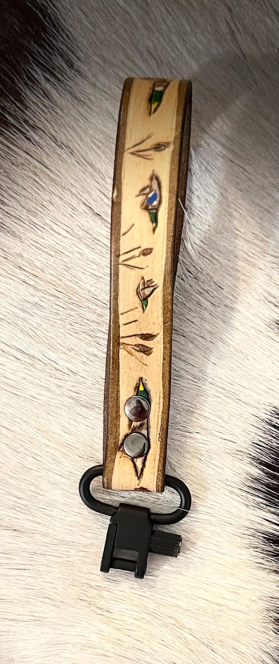 Handcrafted Leather Timber Loop for Duck Hunters With Tree Hook and ...
