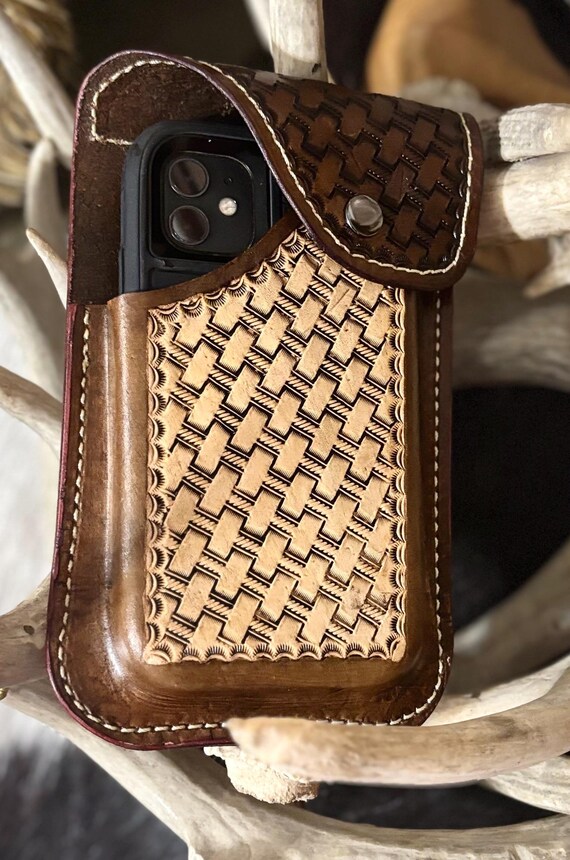 Leather Phone Holder