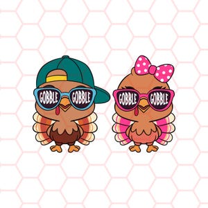Coolest Turkey PNG SVG, Girl Turkey Baby Turkey Png, Thanksgiving Toddler Png, Boy Girl Thanksgiving Kids Png,Turkey In Hat Sublimation File