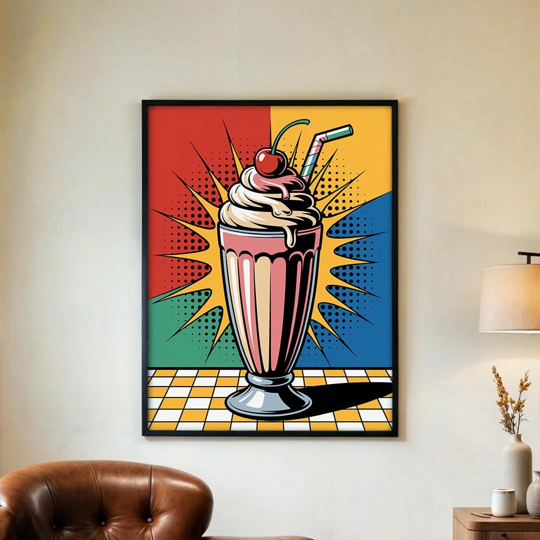 Andy warhol ice cream - Etsy 日本