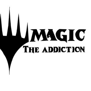 Magic The Addiction Vinyl Sticker