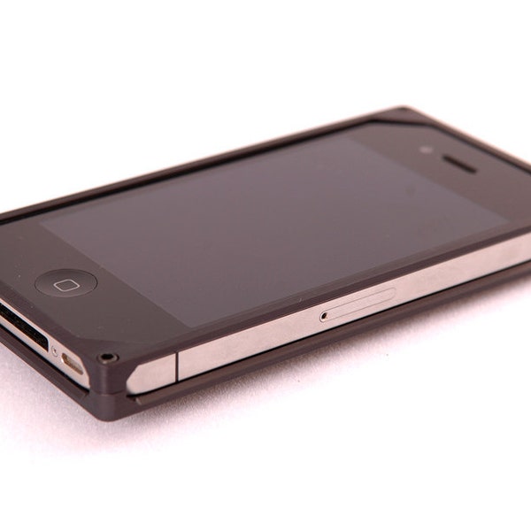 SALE- EXO9 iPhone 4 or 4S Minimalist Case in Dark Gray