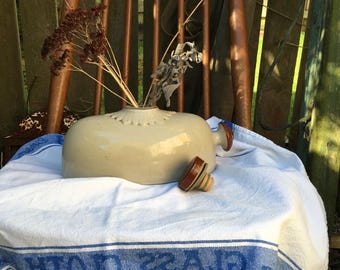 Vintage Denby stoneware foot warmer