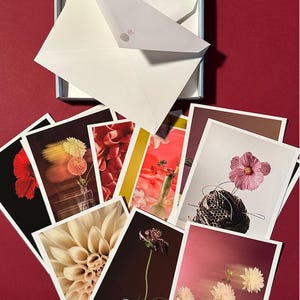 Caixa com estampas originais A Dozen Flowers, presente para o dia dos namorados