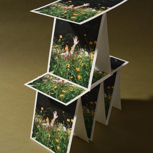 Hallo Blumen Aufnäher Originaldrucke Box Set Stationäre Dankeskarten