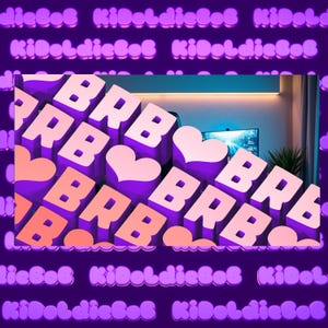 Superposición animada 3D para transmisiones en Twitch HD 1080p (descarga instantánea)