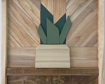 Mosaic Wood Art