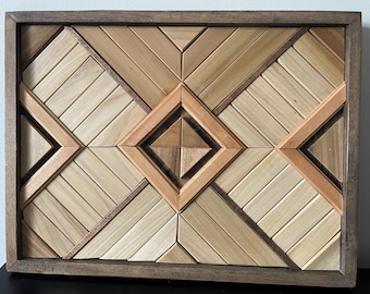 Mosaic Wood Art