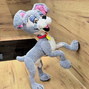 Luxury Handmade Amigurumi Crochet Dog – A Unique Gift for Dog Lovers & Collectors