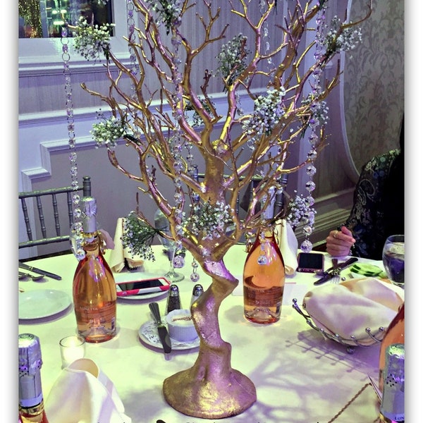 Gold Tree Centerpiece Etsy