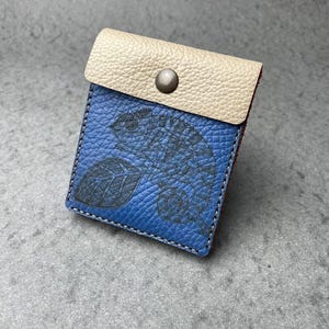 Handgefertigte Chamäleon Geldbörse mit einzigartigem Design, Geschenk für Sie, Geschenk für Ihn, kleine Geldbörse mit Münzen und Karten, Geburtstagsgeschenk, einzigartige Brieftasche