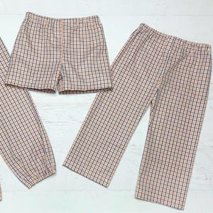 Auburn Tri-check Bottoms - Shorts, Bubble Pants, Bubble Shorts - Ruffle Pants - Auburn Shorts - Auburn Tigers Football - Auburn Outfit - Pan