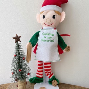 Elf Apron and Cookies Outfit