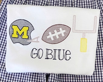 Michigan Football Shirt - Wolverines Football Outfits - Michigan Wolverines Shirt - Michigan Football Outfit - Football Clothing