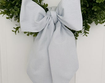 Écharpe de guirlande vierge en seersucker - écharpe de guirlande personnalisée - écharpe de guirlande initiale - cadeau personnalisé - cadeau monogrammé - cadeau de baby shower