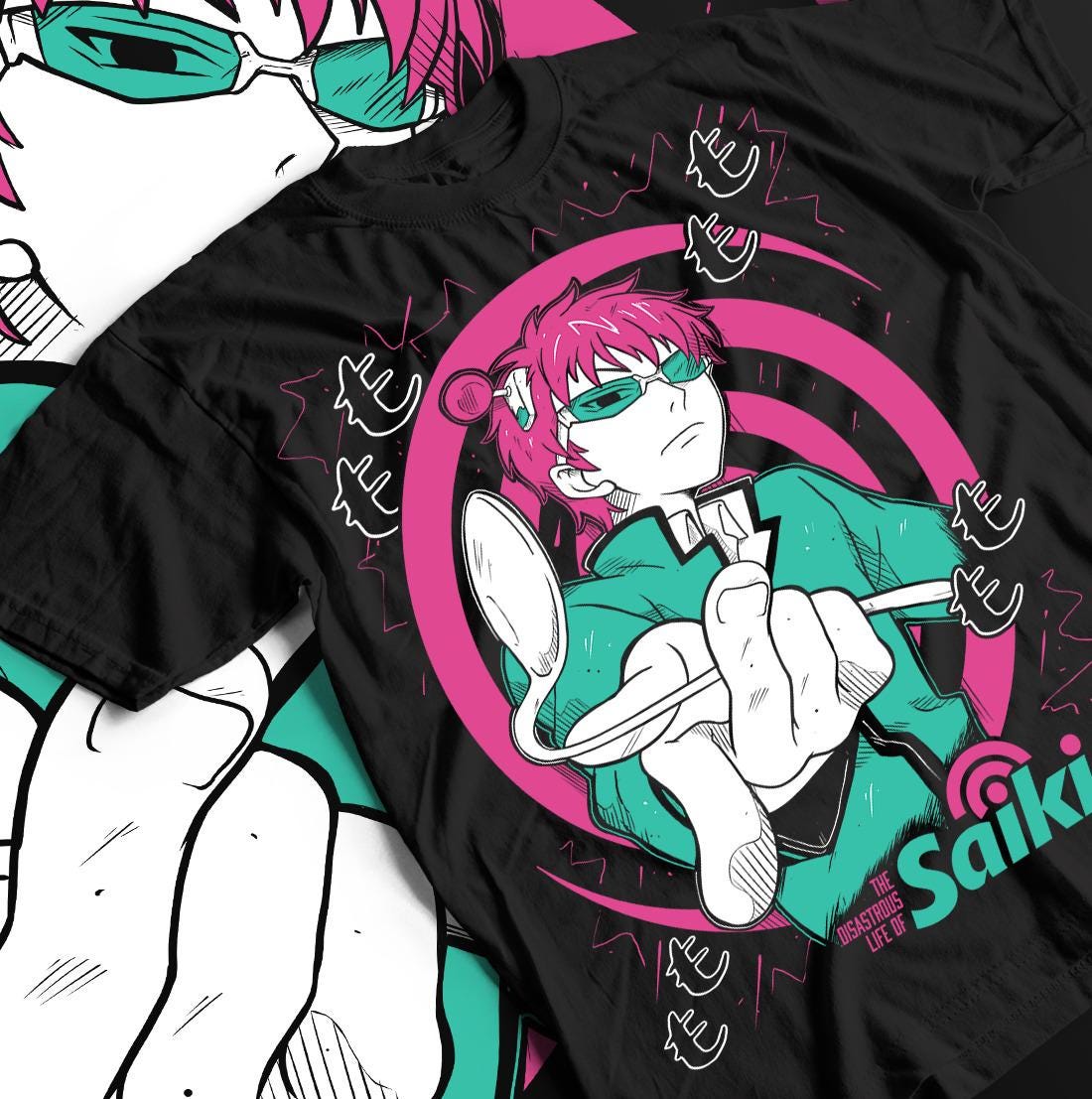 斉木楠雄のψ難 tシャツ - Etsy 日本