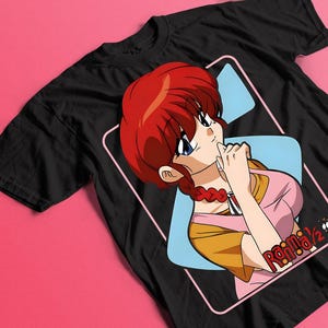 Unisex Ranma Saotome Anime T-Shirt, Genma Panda Manga Shirt