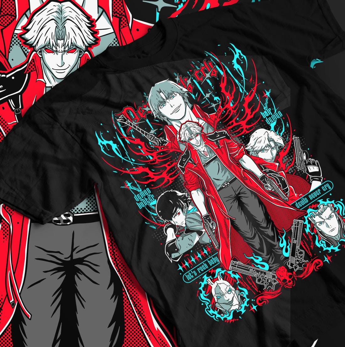 Devil may cry shirt - Etsy 日本
