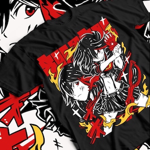 Kill la Kill Ryuko T-Shirt Girl anime ryuko matoi Senketsu Waifu Shirt