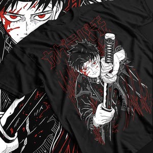 Anime Tee - Japanese Anime Gift, Manga Shirt for Anime Lovers, Vintage Graphic Anime Tshirt, Special Anime Gift, Cute Anime Shirt