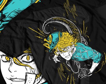 Graphic Anime Tee - Unisex Heavy Cotton T-Shirt, Japanese Anime Gift for Anime Lovers, Vintage Manga Shirt, Best Anime Tee, Japanese Tee