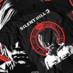 Silence Hill James Mirror Reflection Gaming T-Shirt, Japanese Videogame Shirt Special T-shirt,Anime Manga Shirt