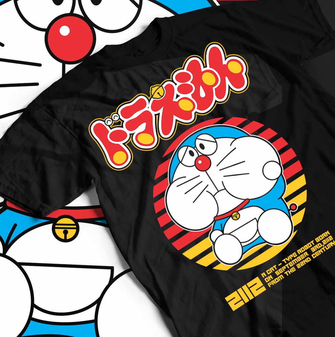 Buy Doraemon T-shirt Online in India - Etsy