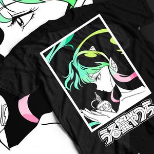 Unisex Urusei Yatsura Lum Anime T-Shirt, Retro Manga Waifu Shirt