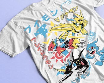 Anime-mangashirt - Uniseks zwaar katoenen T-shirt, Japans anime-cadeau, vintage graphic T-shirt, shirt mangaliefhebber, speciale anime-T-shirt