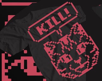 Uniseks No More Heroes gaming-T-shirt, anime-shirt Jeane the Cat