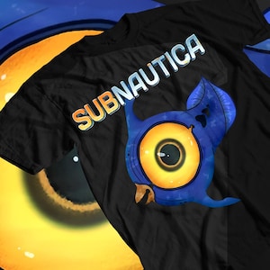 Unisex Subnautica Gaming T-Shirt, Indie Videogame Shirt