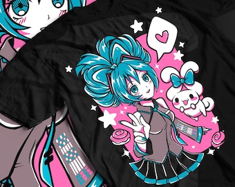 Anime Bestes Unisex T-Shirt, Manga-Liebhaber-Geschenk, Japanisches Animations-Shirt, Otaku-Bekleidung, Cosplay Kostüm Top Waifu