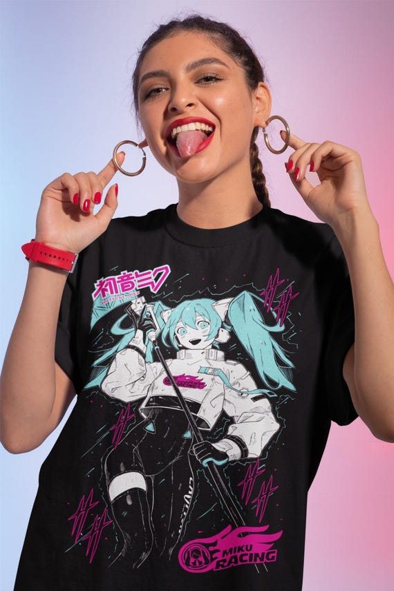 初音ミク Tシャツ、アニメガール、かわいいTシャツ、Project DIVA