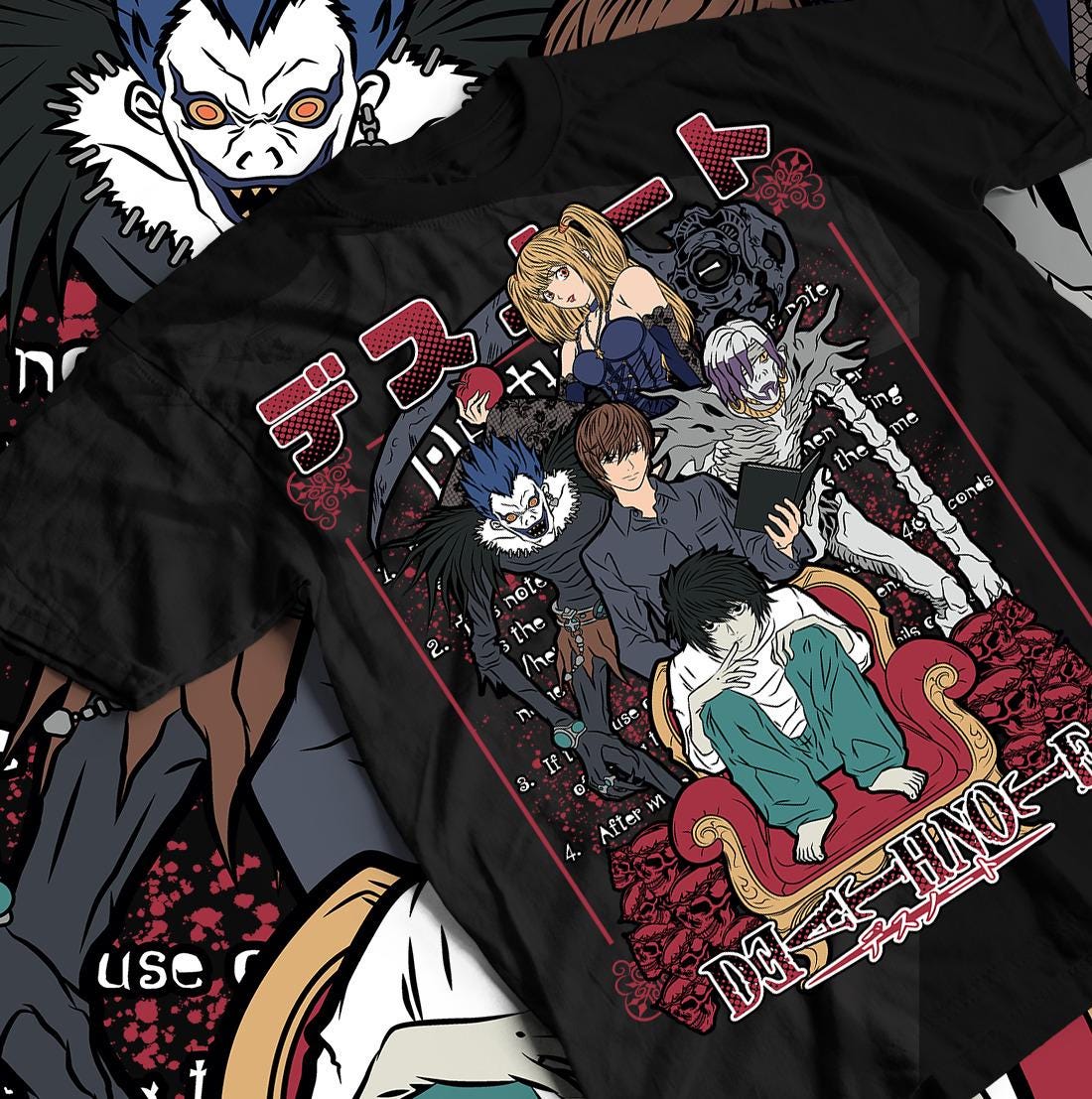 Death Note Shirt - Etsy