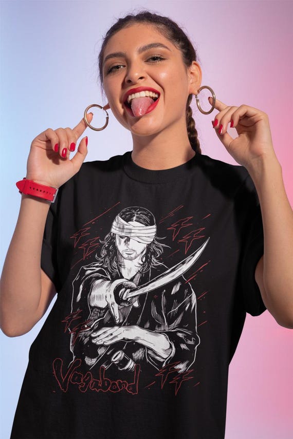 宮本武蔵 又八 本位伝 レトロアニメ マンガ バガボンド Tシャツ ギフト