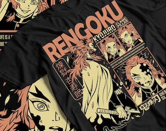 Animeshirt - Uniseks zwaar katoenen T-shirt, Japans T-shirt, mangacadeau, animeliefhebber, grafisch T-shirt, Otaku-cadeau, cadeau voor hem